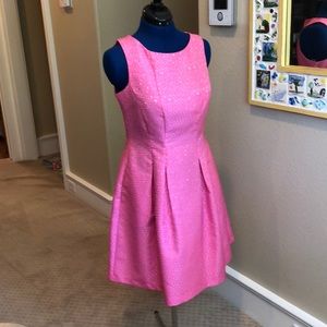 Gabby Skye pink fit and flare dress